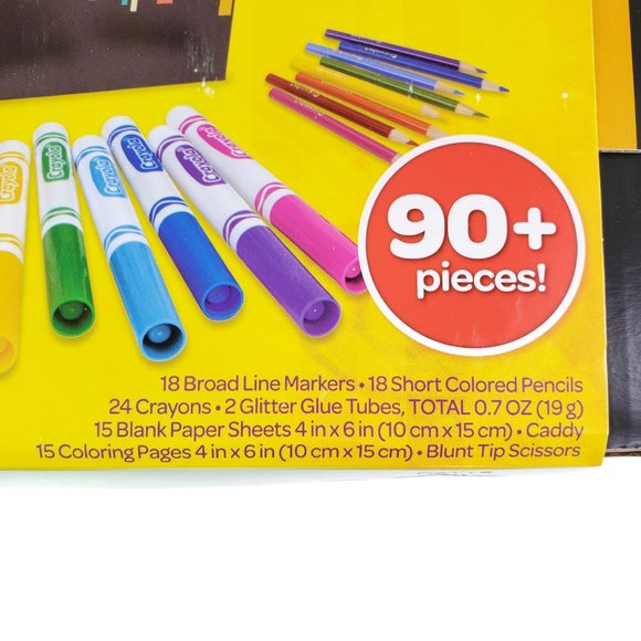 Crayola Bundle Coloring Art Craft School Supplies - Picture 7 of 13
